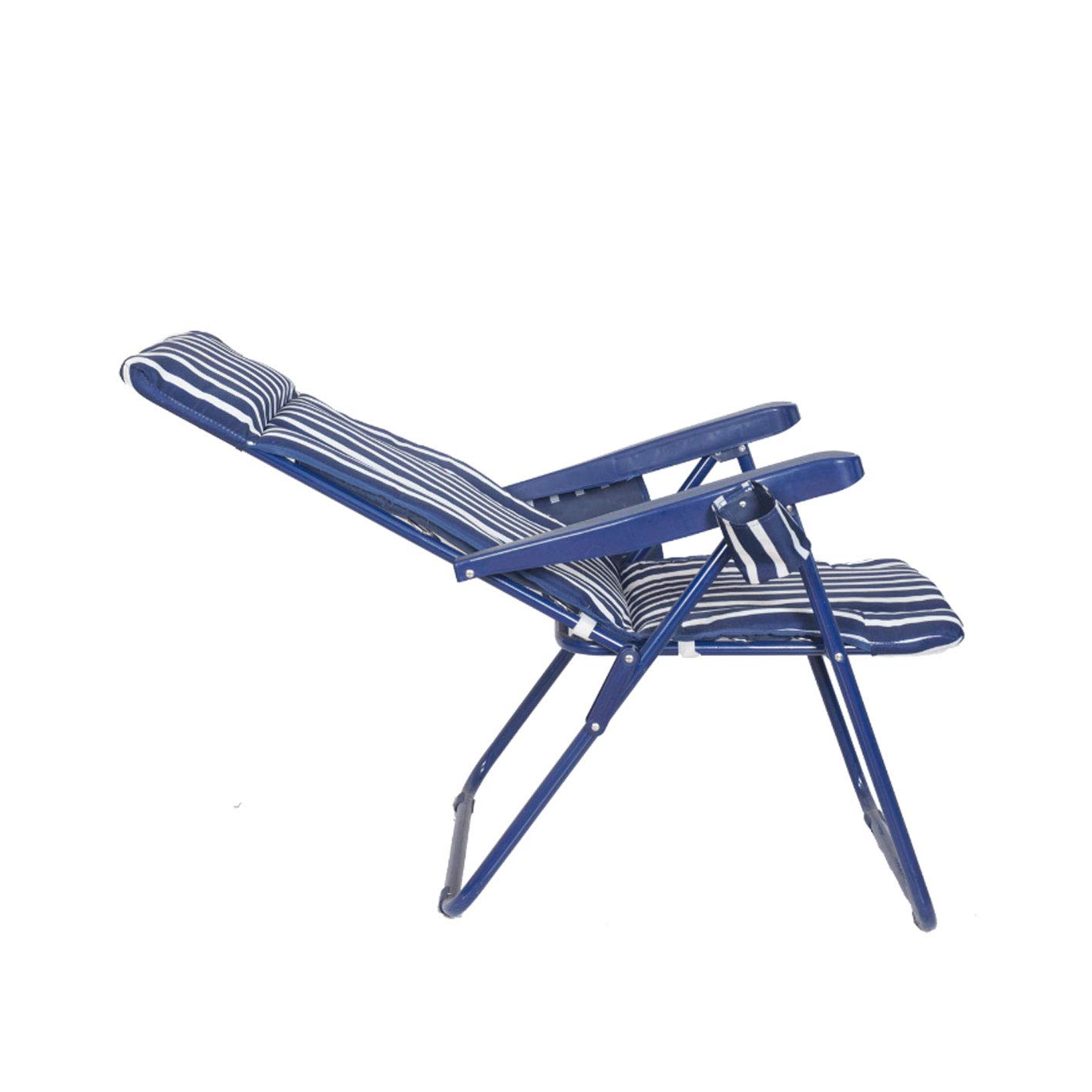CREVICOSTA QUALITY MARK MARCAS DE CALIDAD - Omega 2403-NEW - Sillón Acolchado de Exterior Plegable y reclinable (Marinera)