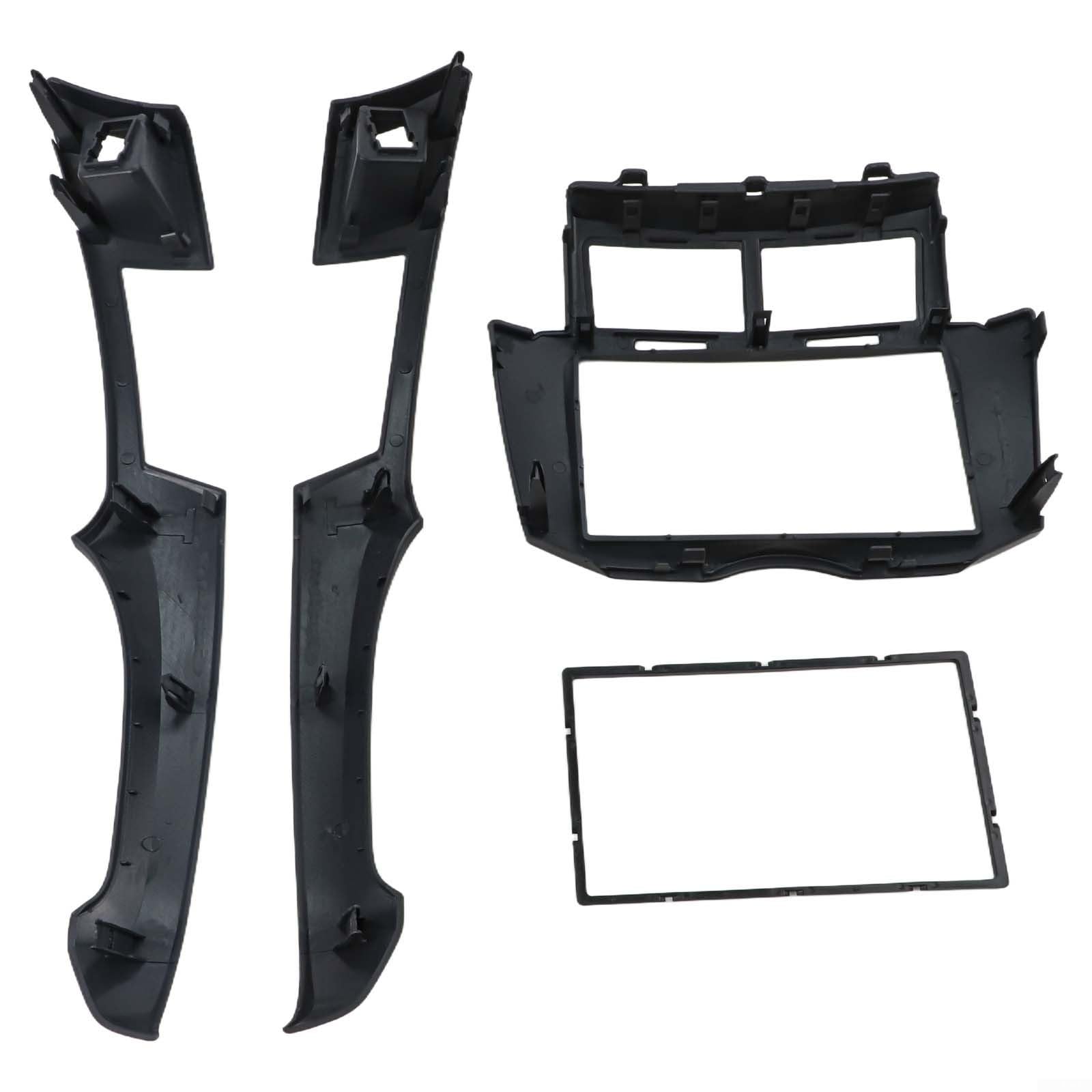 Adattatore Cruscotto Auto per Yaris 2005-2011 per facile Adattatore(Frame+Antenna Set) | Compatibile per yaris per vitz Platz 05-11, finitura nera elegante, installazione rapida modifiche