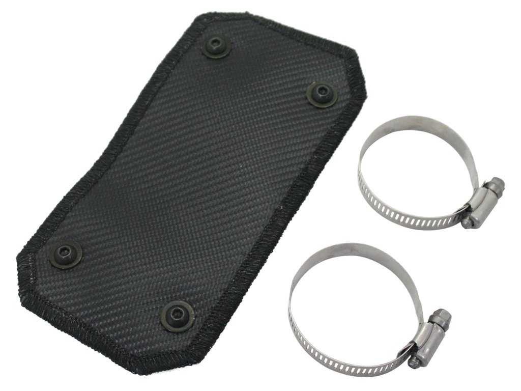 ハーレー マフラー メッキ フレキシブルエキゾーストカバーヒート