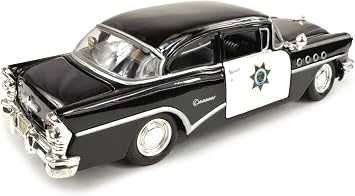 Maisto Buick Century, California Highway Patrol (1:26), 1955, Model Car,, 1:24