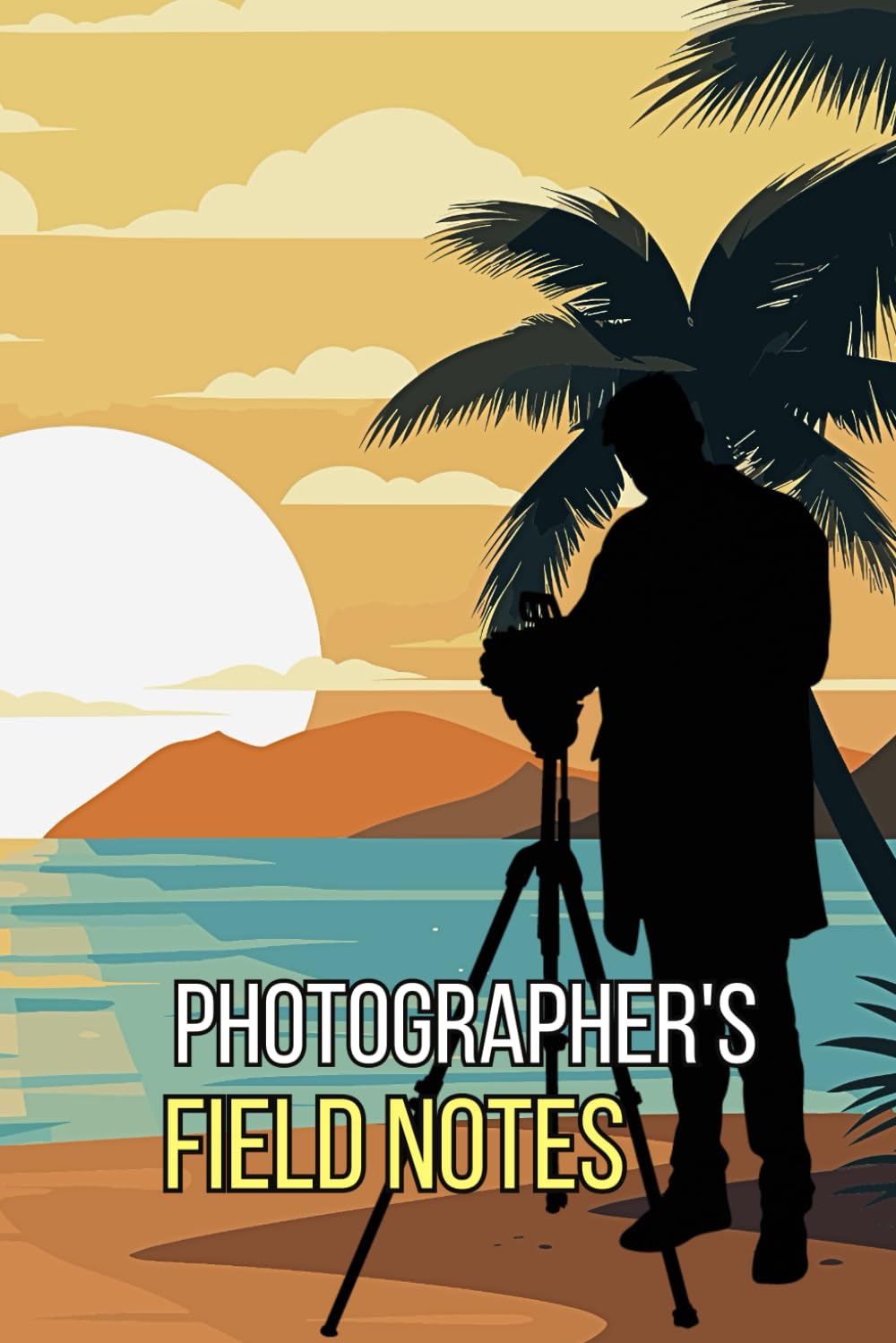 Photographer's Field Notes Journal: Cute Log Book For Tracking Photo Shoots and Techniques, Camera Settings and Location