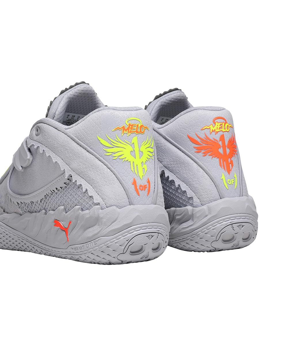 Puma Tenis de baloncesto unisex para adultos Mb.05 metálicos