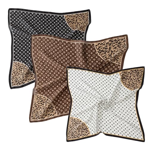 Head Scarf Hair Neck Scarves For Women Purse Bag Scarfs For Handbags Silky Long Thin Satin Headscarf Fashion 27.5