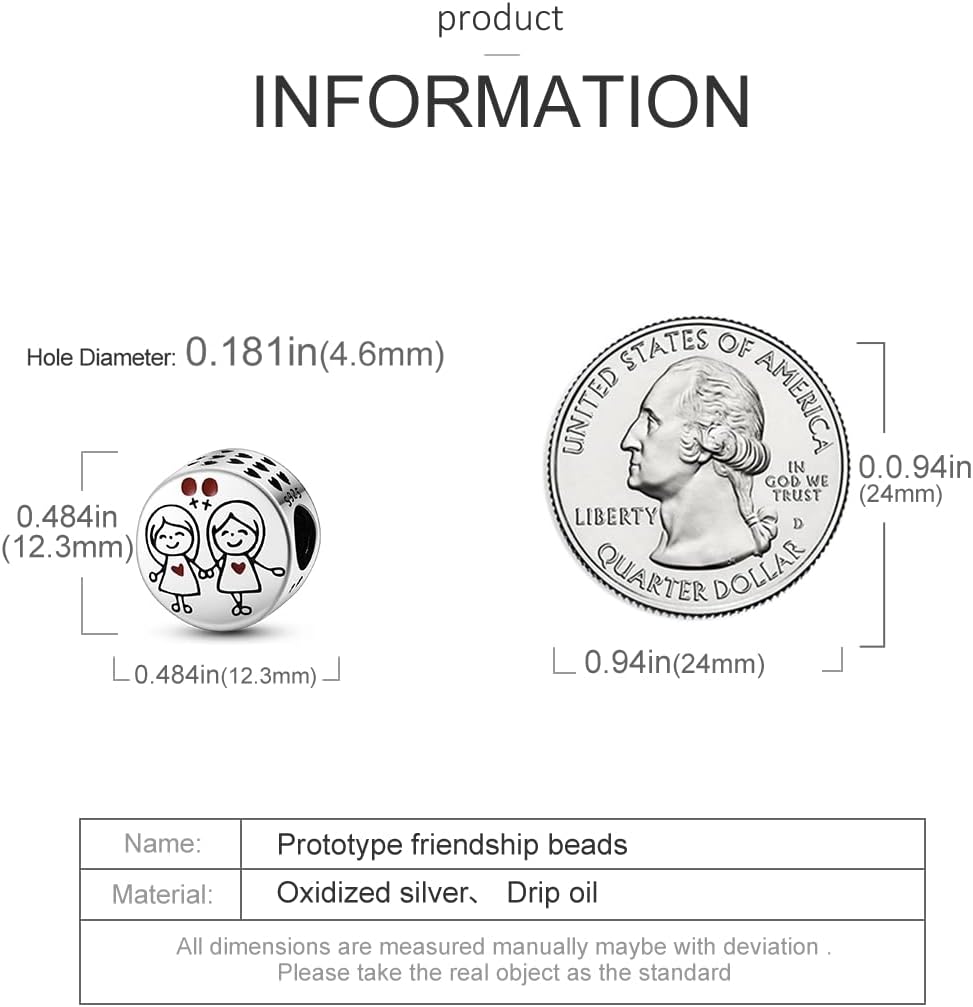 MULA 925 Sterling Silver Charms for Bracelets and Necklaces Family Letters Dangle Pendants Airplane Travel Beads Family Tree Jewelry Charms for Women - Image 6