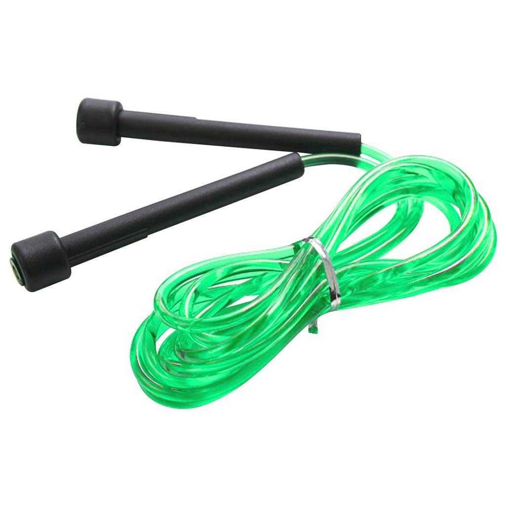 Cuerda de saltar de PVC para boxeo, velocidad barata, gimnasio, entrenamiento, ejercicio, fitness, entrenamiento, niños, ajustable, para estudiantes