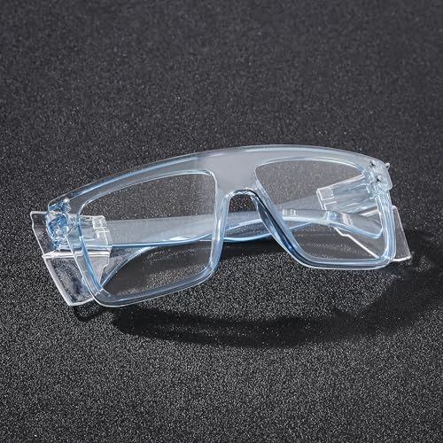 Image of UV400 Transition Photochromic Safety Glases Light to Dark Grey Lens ANSI Z87 Impact Approved