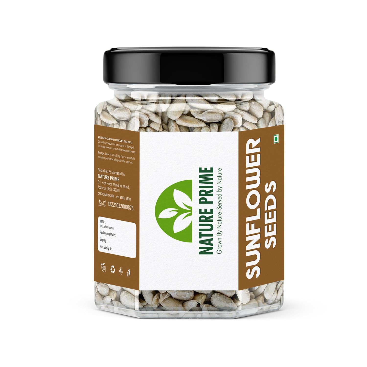 NATURE PRIME Sunflower Seeds (500 Gm)