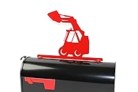 Vista 52 de Hobby, Recreation and Career Style Metal Powder Coated Mailbox Topper (Tent Camping, Matte Black)