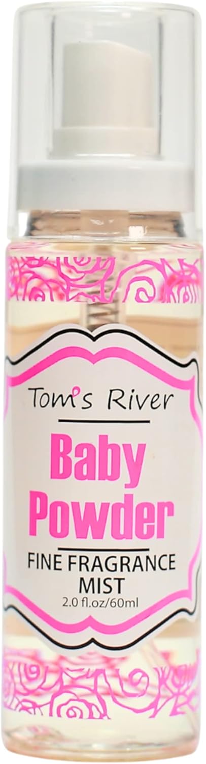 Infinix Baby Powder Scent Fragrance Mist for Women and Men - 2 oz, Clear