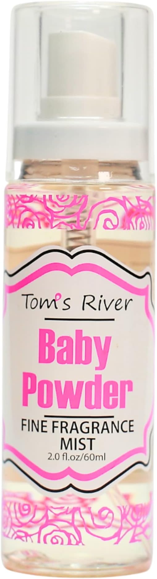Infinix Baby Powder Scent Fragrance Mist for Women and Men - 2 oz, Clear