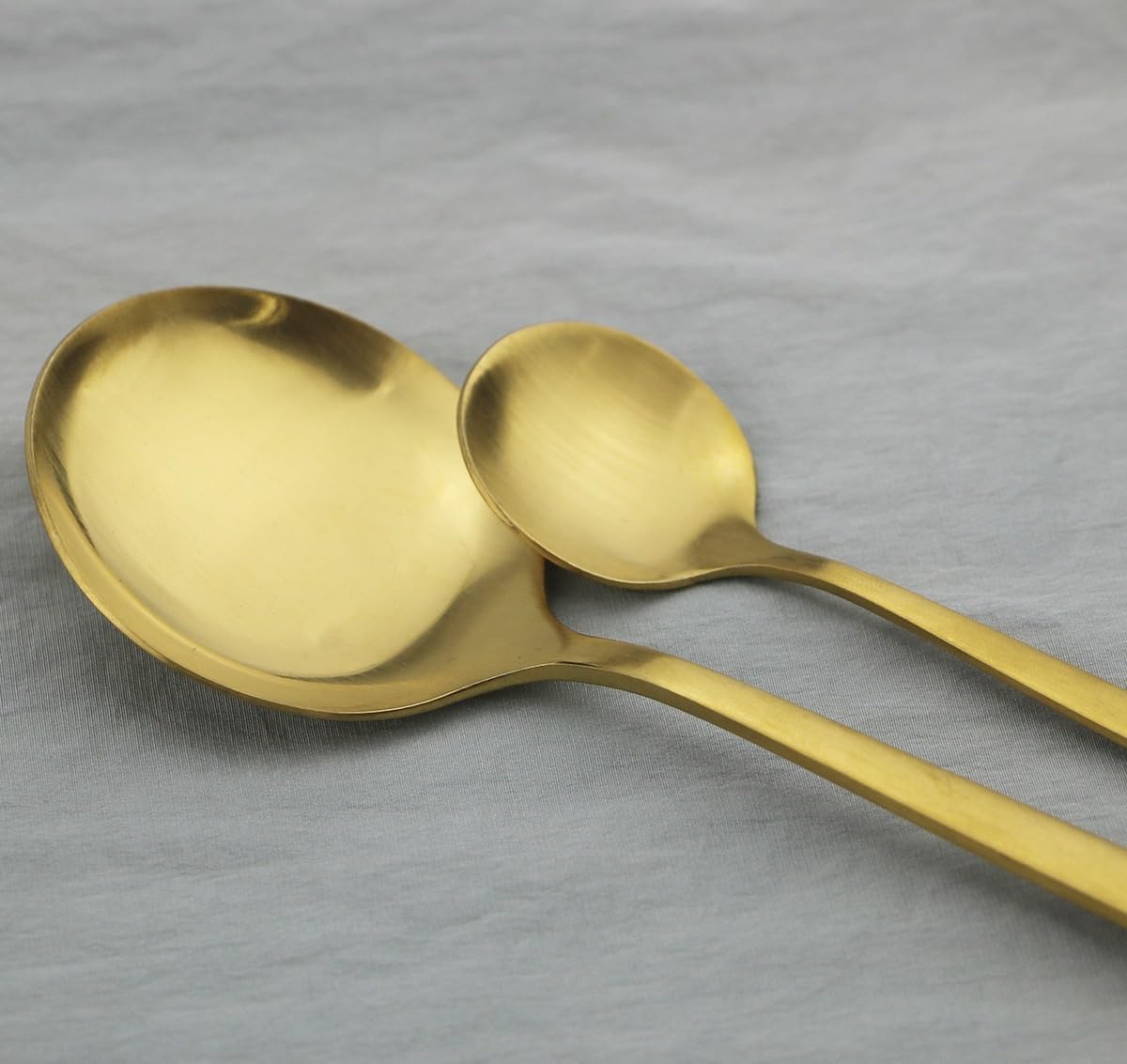 Silverware Flatware Set, 5/20/30/40/50/60 Piece Pink Silver Stainless Steel Flatware Set, Portuguese Matte Cutlery Tea Spoon(Green Silver,4Set-20Pcs)