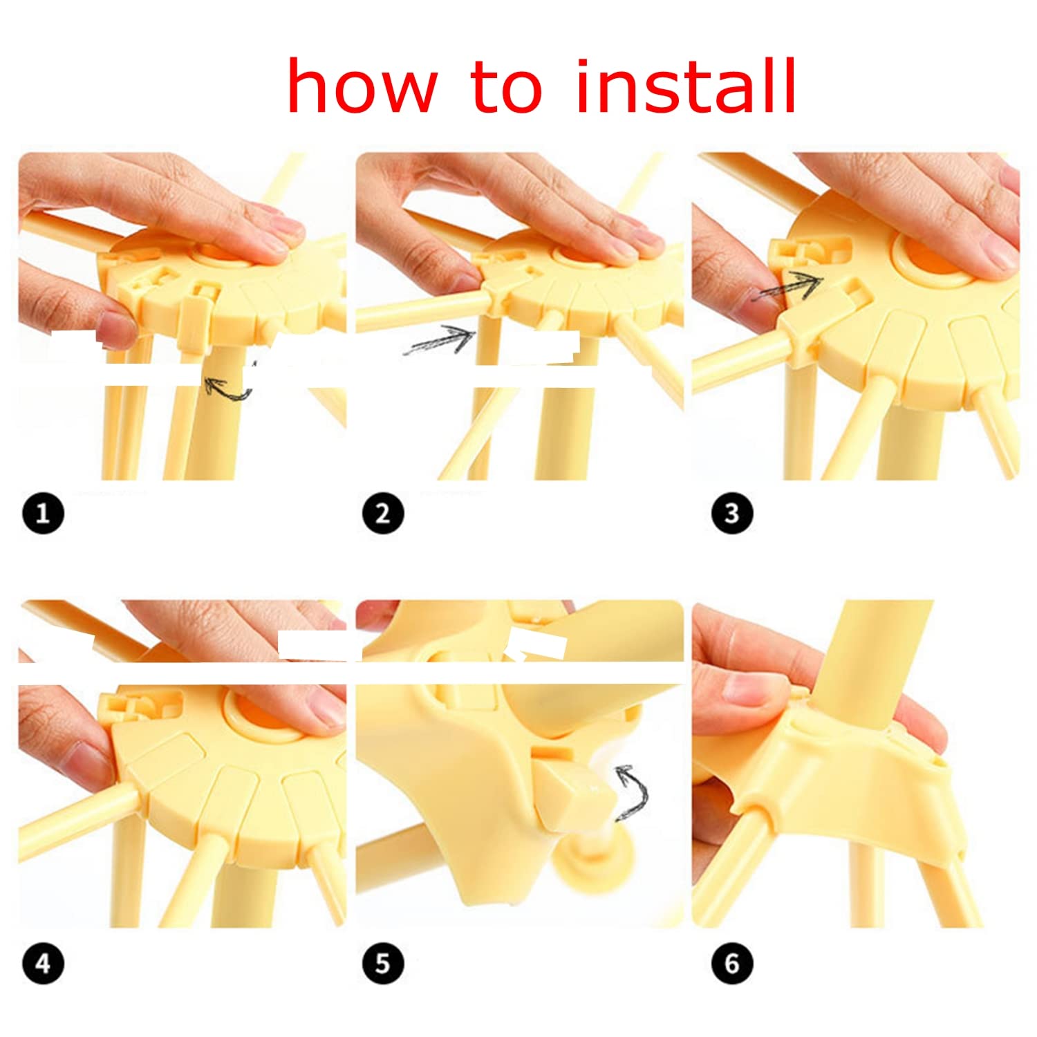 Égouttoir à linge pliable,support de séchage mural,robuste- jaune clair Égouttoir à linge pliable,support de séchage mural,robuste- jaune clair