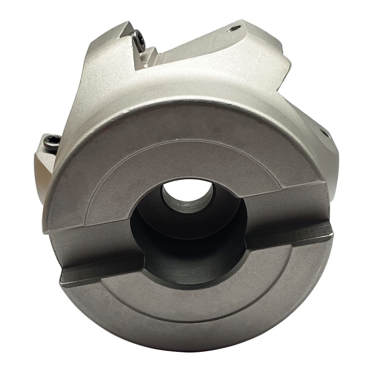 GBJ Face Mill 400R 80-27-6T 80mm/3.14" End Milling Shell Cutter + 10pcs APMT1604 PDER Carbide Inserts for FMB27 Shank Face Milling Arbor (Holder + 10pcs APMT1604PDER DP010, 400R 80-27-6T)