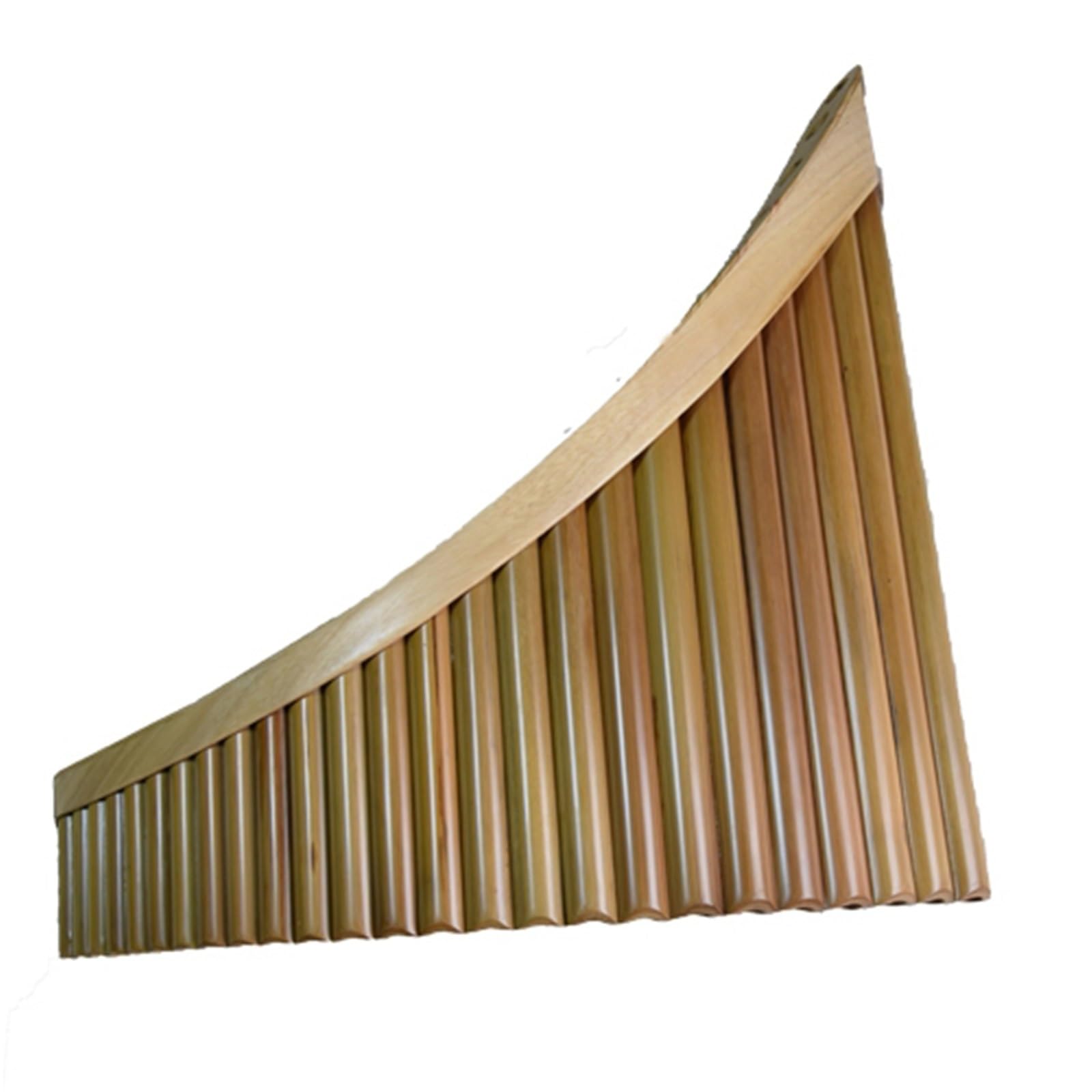 La Flûte De Pan Professionnel Performance Panpipe 25 Tubes Vernis G-tone C-tone Professional Tuning(G,R)