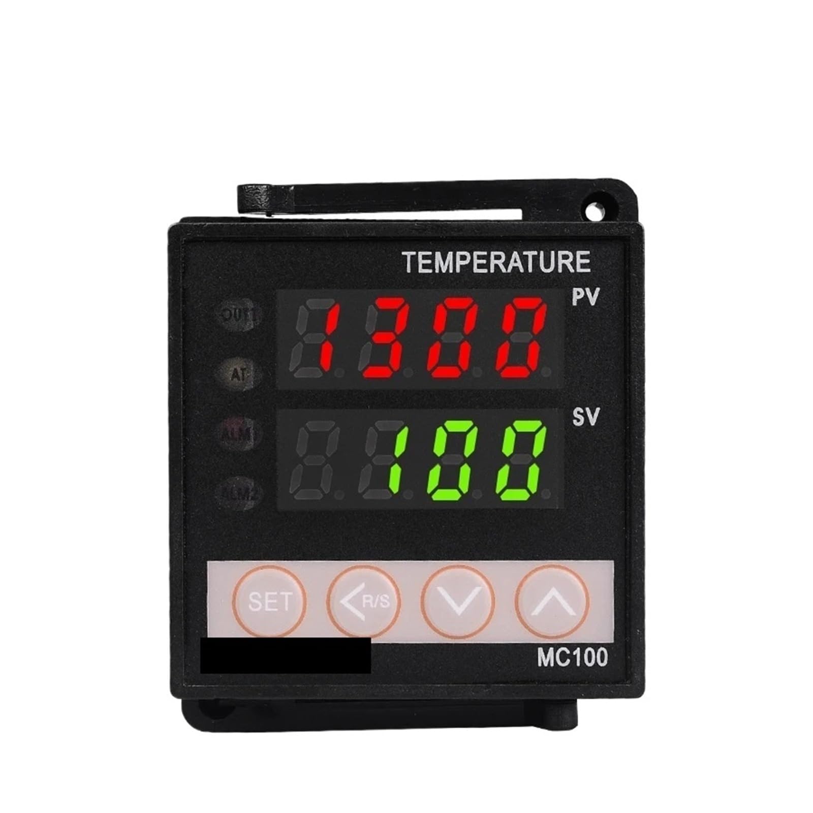 1 Uds. Entrada de termostato PT100 K termopar Digital PID controlador de temperatura regulador salida de relé(SSR Output)
