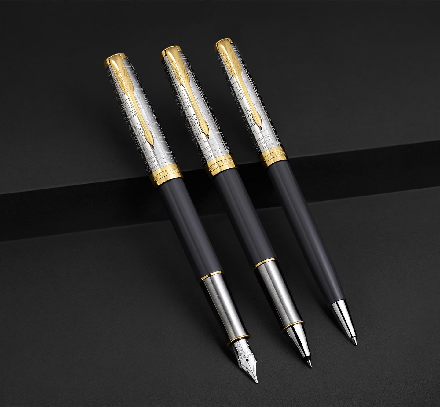 ★ PARKER パーカー 万年筆 K18 パーカー 万年筆 K18 ブラックチェック PARKER | トレジャーハンター