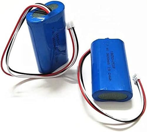 Miniatura 4 de USMJ NTC Protection 7.4v 18650 2s1p 2600mah Paquete de baterías, con PCB y conector