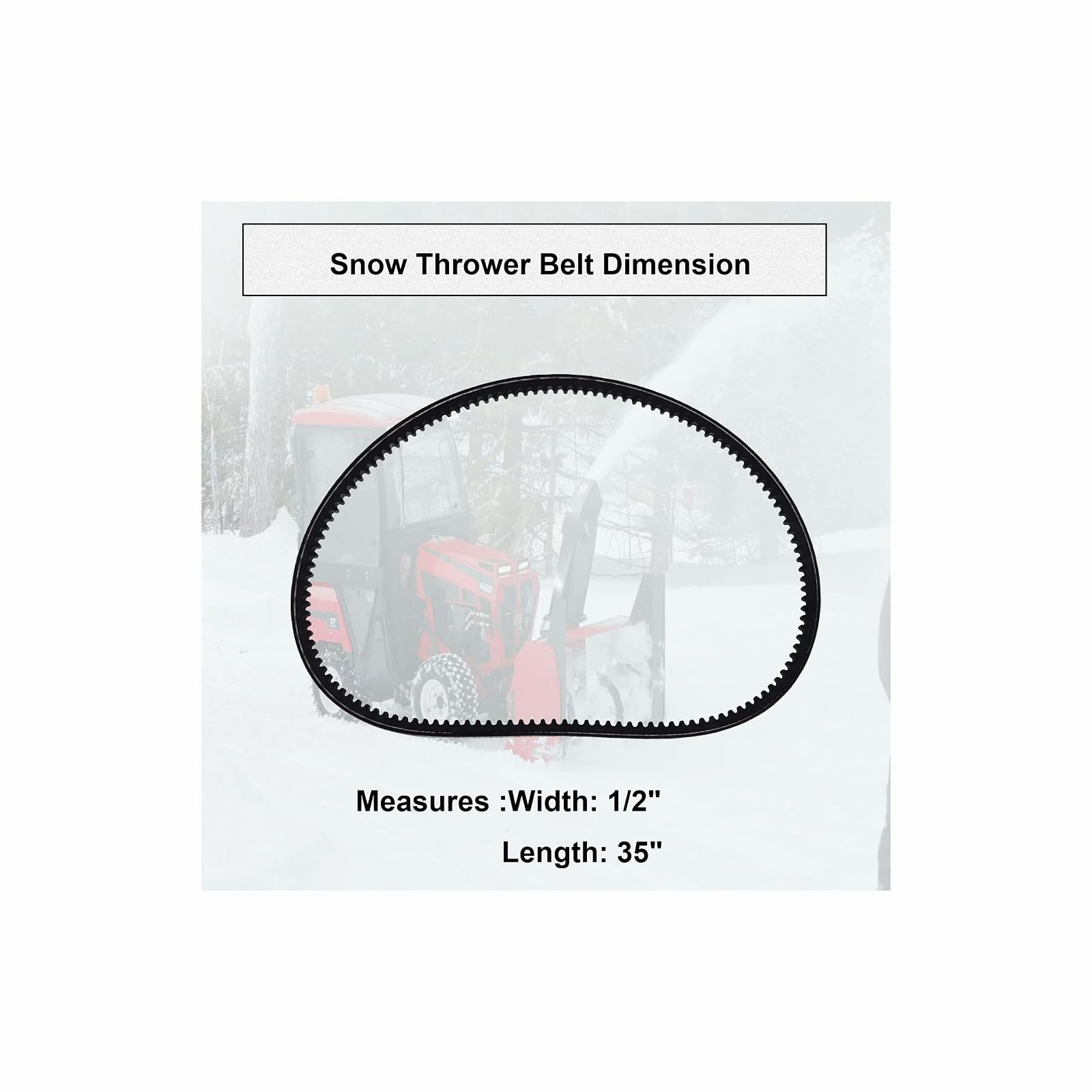 Cinghia 954-04050 Nuova Realizzata Con Kevalar Adatta Per MTD 954 - Foto 11