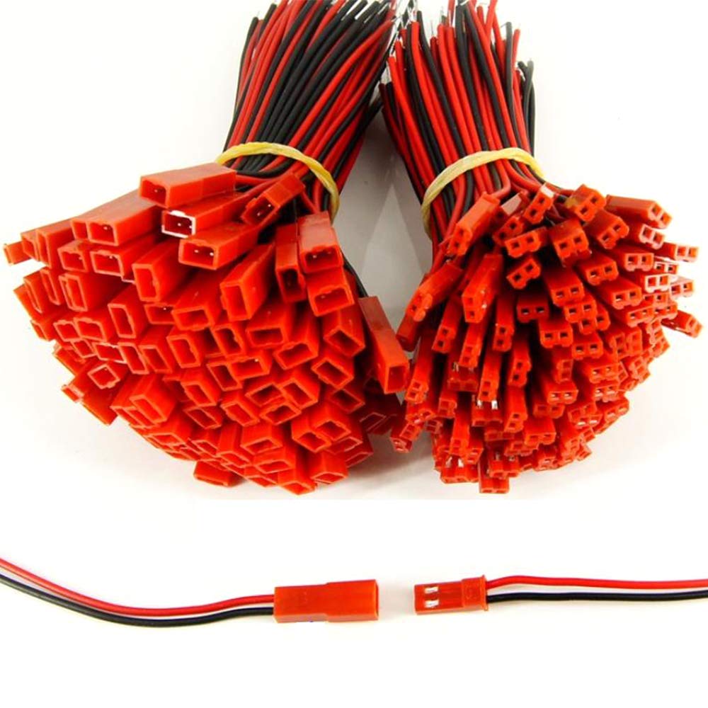 Buy Lezed JST Plug 2pin Connector JST Male Female Connector 22 AWG