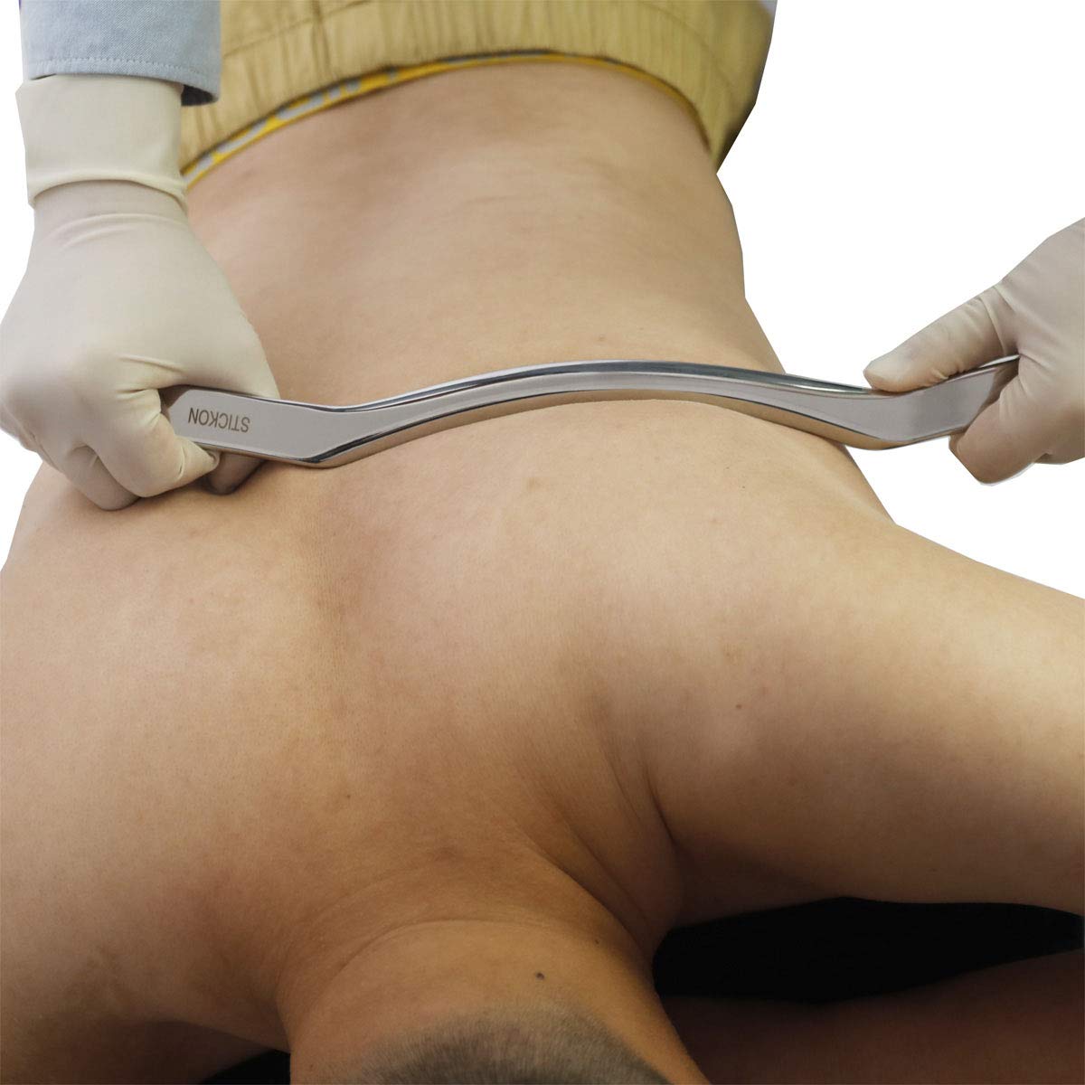 JustSun Gua Sha, Strumento di Massaggio in Acciaio Inossidabile IASTM Tools, per La Mobilizzazione dei Tessuti Molli e La Riduzione del Dolore Muscolare （Style 23）
