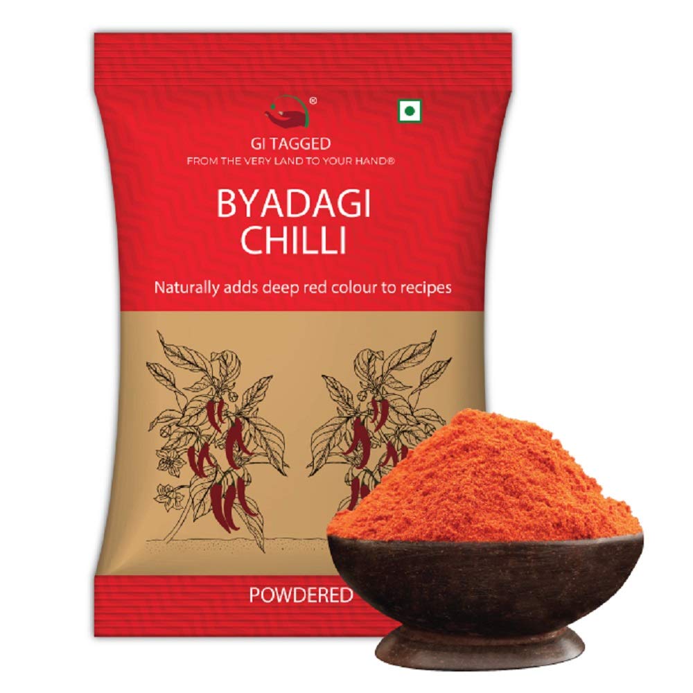 Byadagi Chilli Powder, Stemless Red Chilli Powder - 200gms GiTAGGED® (B08GK8DNY5) Amazon Price History, Amazon Price Tracker