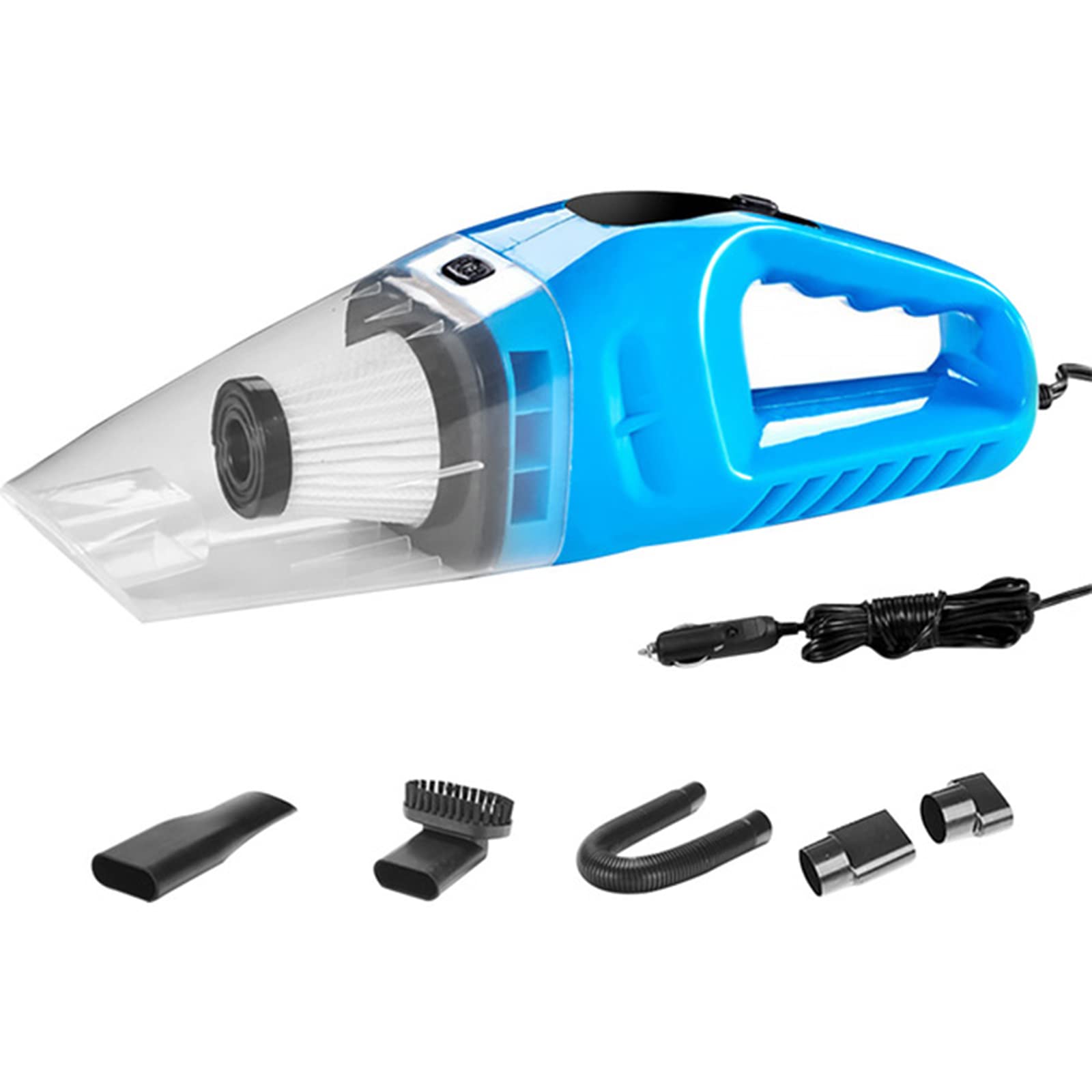 Aspirateur à main puissant pour voiture avec kit complet et forte aspiration