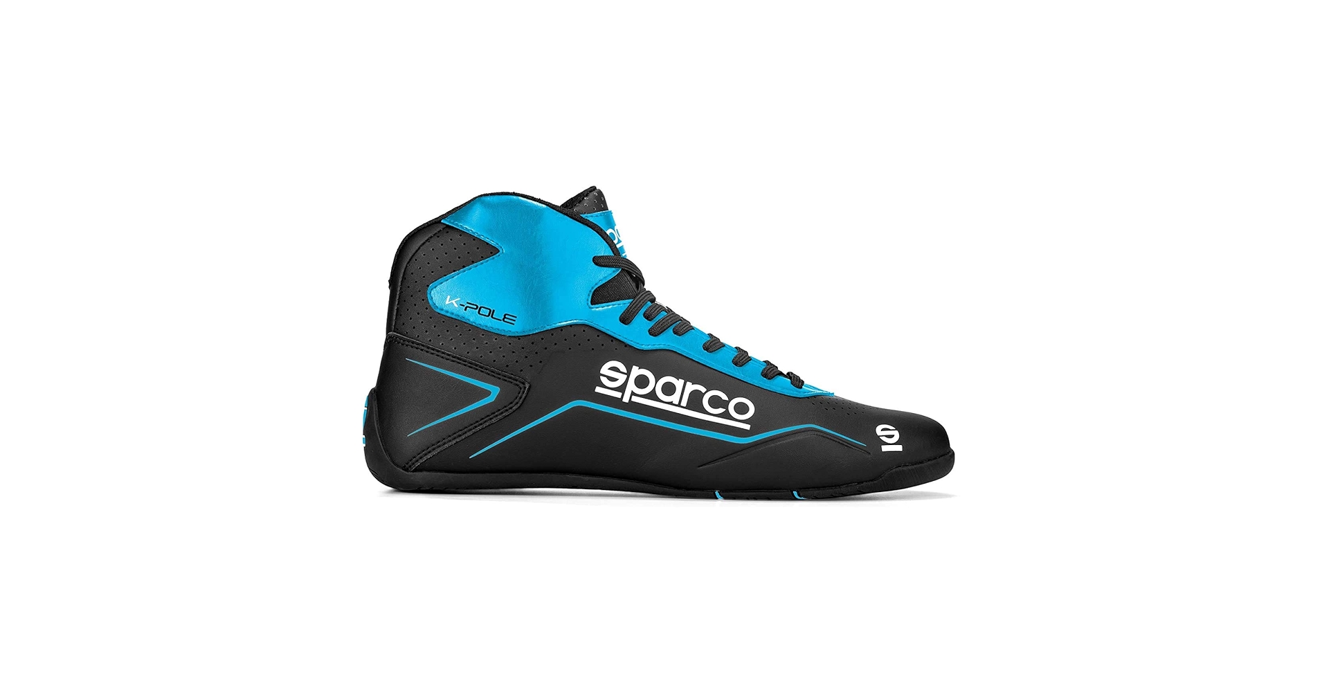 値下げ！！Sparco K-Pole シューズ 43 青白 在庫OK】SPARCO スパルコ レーシングシューズ K-POLE 青/白