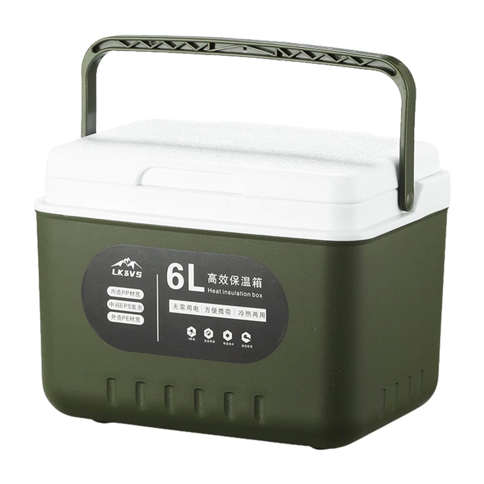 5.4 QT Compact Ice Cooler - Caja de hielo personal de alto rendimiento | Aislamiento resistente al agua duradero, que es maravilloso para actividades al aire libre