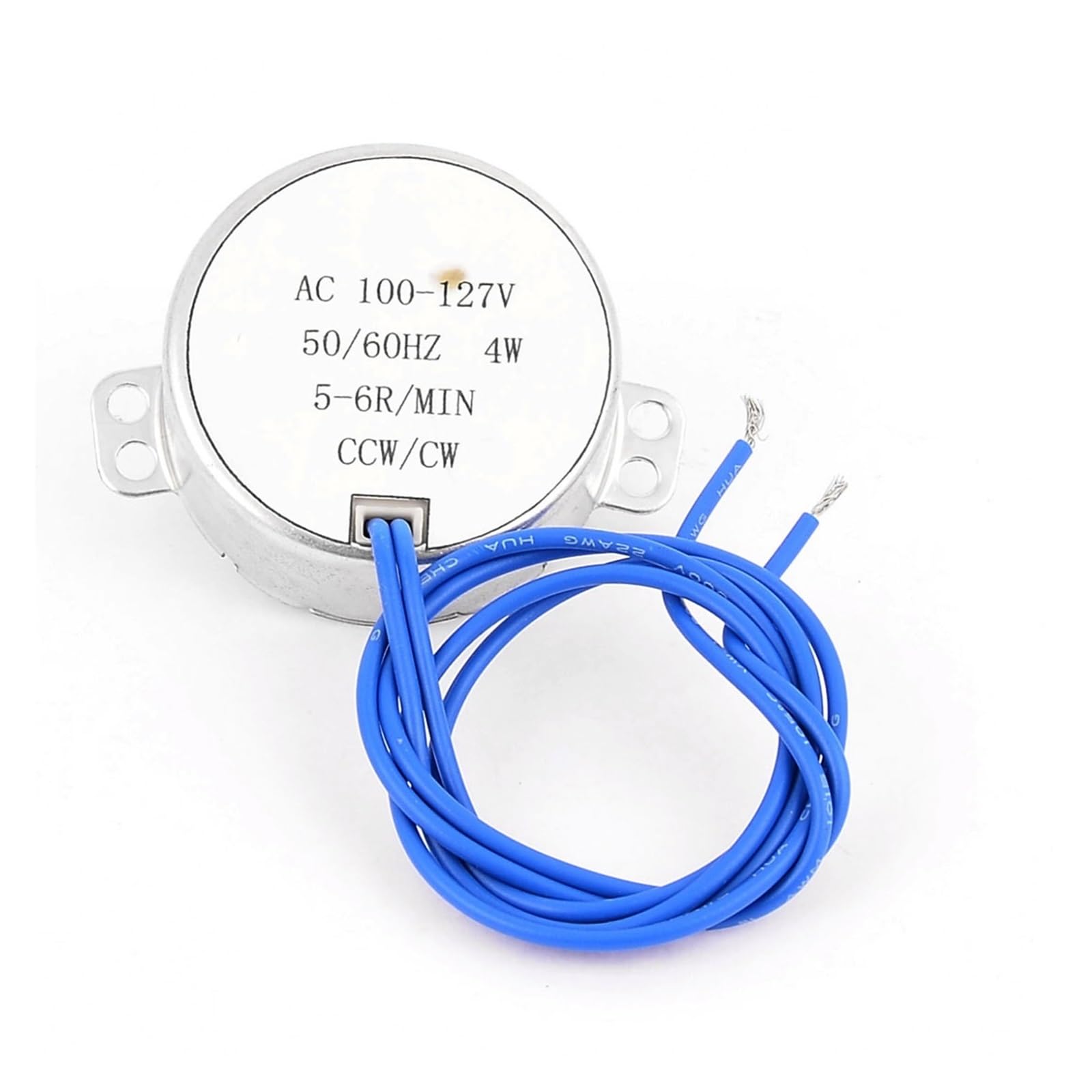 Motor Síncrono De CA 100-127 V, Dirección CCW/CW, 4 W, 50/60 Hz, Frecuencia 5-6 RPM, For Calentadores Eléctricos Y Hornos Microondas.