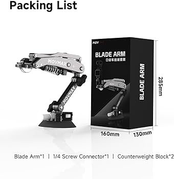 Amazon | ムーブマックス Movmax ブレードアーム アクションカメラ用 Amazon | ムーブマックス Movmax ブレードアーム アクションカメラ用