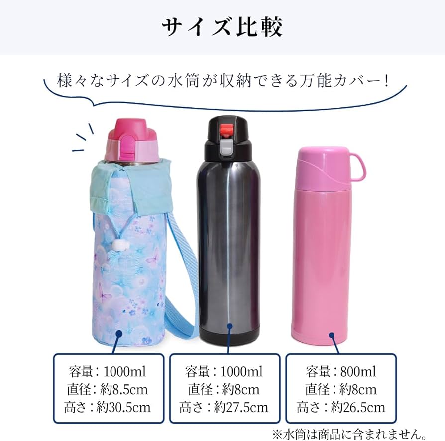 Chica専用 Amazon.co.jp: COLORFUL CANDY STYLE 水筒カバー ラージタイプ 撥水