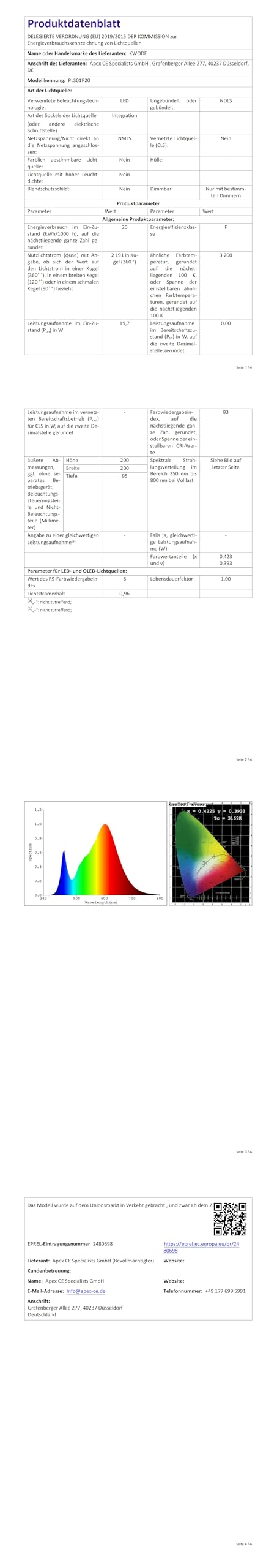 Luz de piscina LED par56, Luces de piscina RGB 20W, IP68 con control remoto, cronometrada 2/4/6H, foco submarino [12v AC/DC]