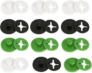 ランニングゼッケンクリップ - ランニングゼッケンマグネット、ランニングゼッケンホルダー | ランニングゼッケン磁気よだれかけクリップ 12 個、スポーツよだれかけマグネット 24 個、マラソン、サイクリング、スキー、スポーツギア用ランニングアクセサリー