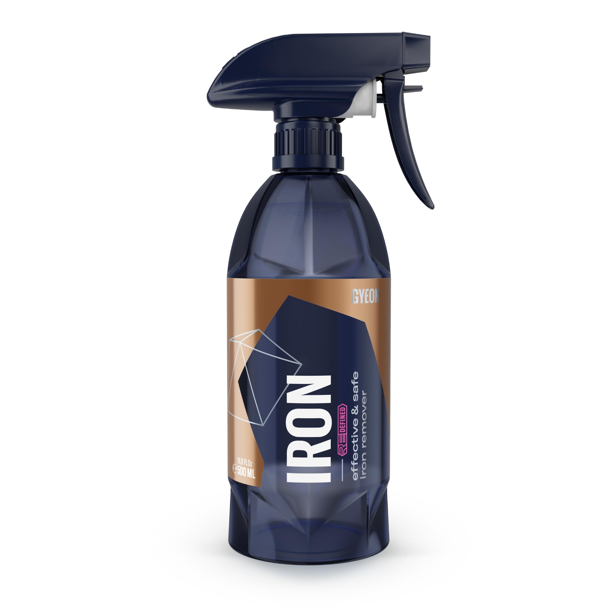 Gyeon Q²M Iron REDEFINED - Auto Flugrostentferner - extra schnelle Reinigung, für Lack und Felgen, pH-neutrale Formel (500 ml)