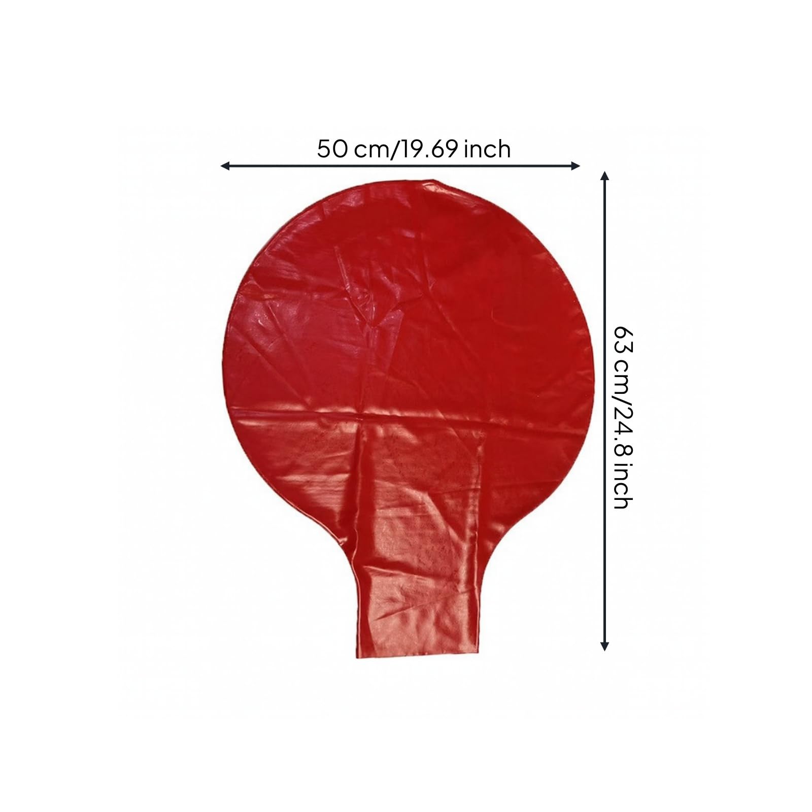 Colcolo Ballon Gonflable | Matière Hautement Exteible, Ballon En Latex, Grands, pr Halloween, Rouge Foncé