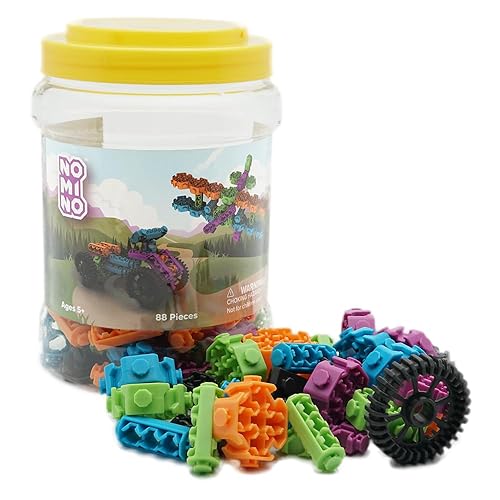 Nomino 88 PCS Building Toys for Creative Play, STEM/STEAM Educational