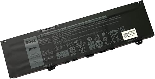 Miniatura 2 de DELL F62G0 - Batería de 11,4 V 38 Wh para Dell Inspiron 13 5370 7370 7373 7380 Vostro 13 5370 Series Notebook P/N: F62G0 F62GO RPJC3 39DY5 039DY5