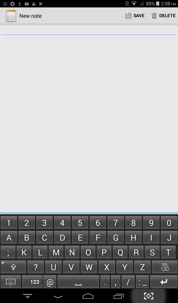Notepad App on Amazon Appstore