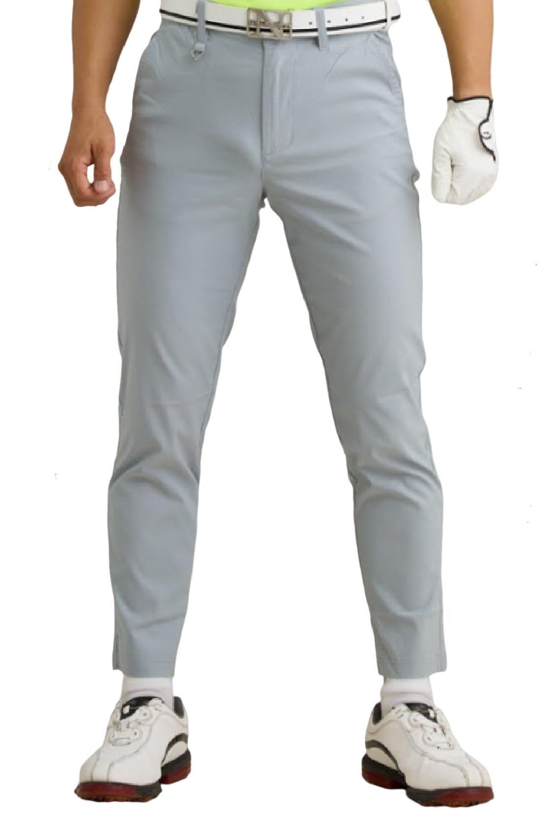 新品 ラッセルノ ゴルフ メンズ ロングパンツ 4(Mサイズ) グレー灰色 size4】定価28 600円 ラッセルノ ゴルフ Russeluno GOLF