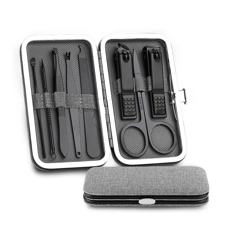 Set de cortauñas, Cortaúñas especial for hombres y mujeres(Gris)