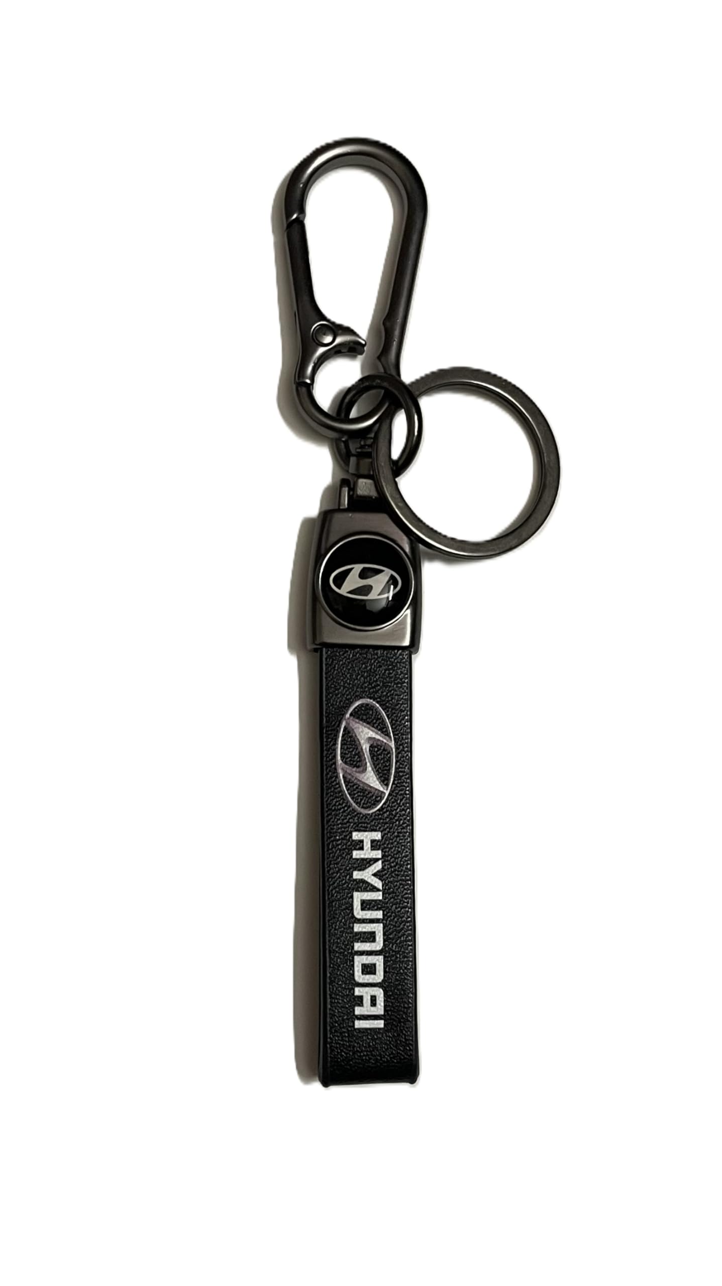 Premium Leather Strap & Metal Keychain for Hyundai, Heavy Duty Hyundai Car Key Chain, Compatable with Creta,Venue, Alcazar,Exter,i20, Aura, Verna Car Accessories, Durable & Stylish Key Chain-image-45