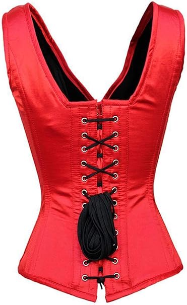 Red corset with straps Clearance