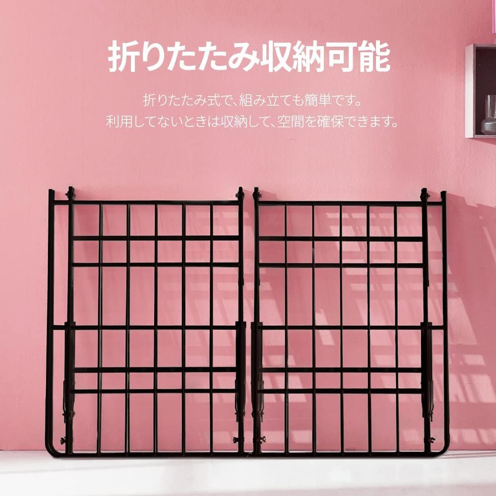 Amazon｜メタル ベッドフレーム ダブル すのこ 静音 ベッド下収納 耐久