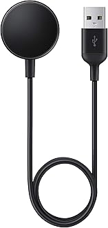 Samsung Original Galaxy Watch Active2 Wireless Charger, Inductive Charging Station - Black,EP-OR825BBEGWW