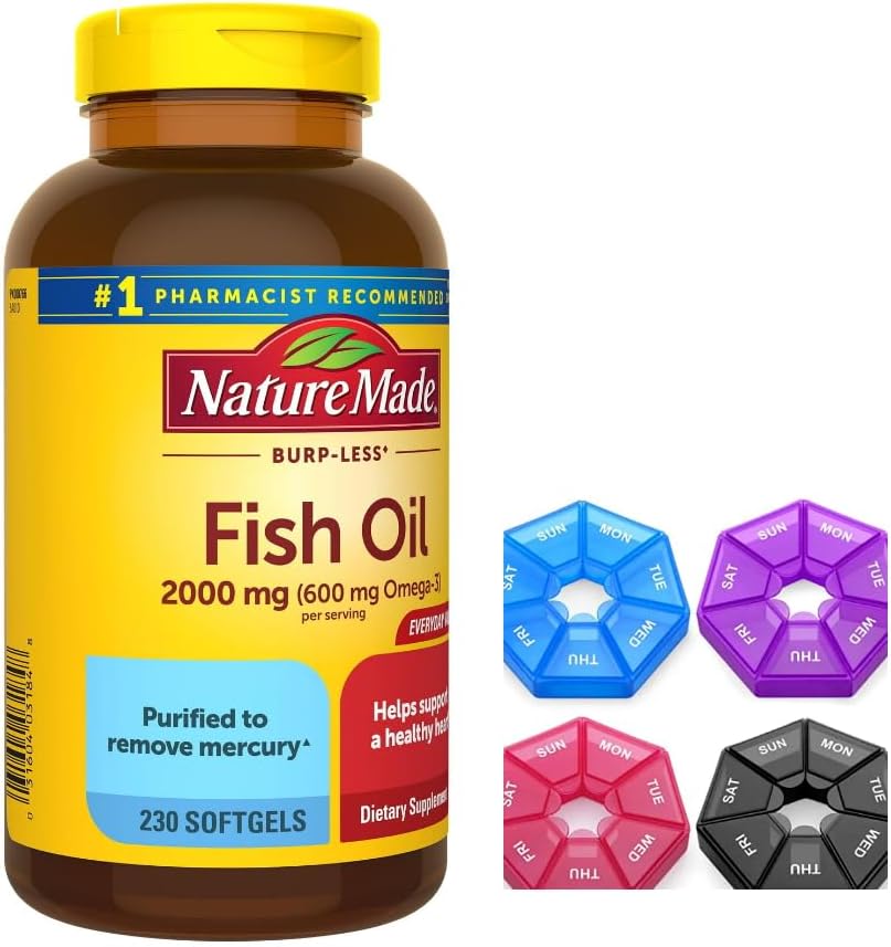 Generic Nature Made Burp Less Fish Oil 2000 mg Per Serving