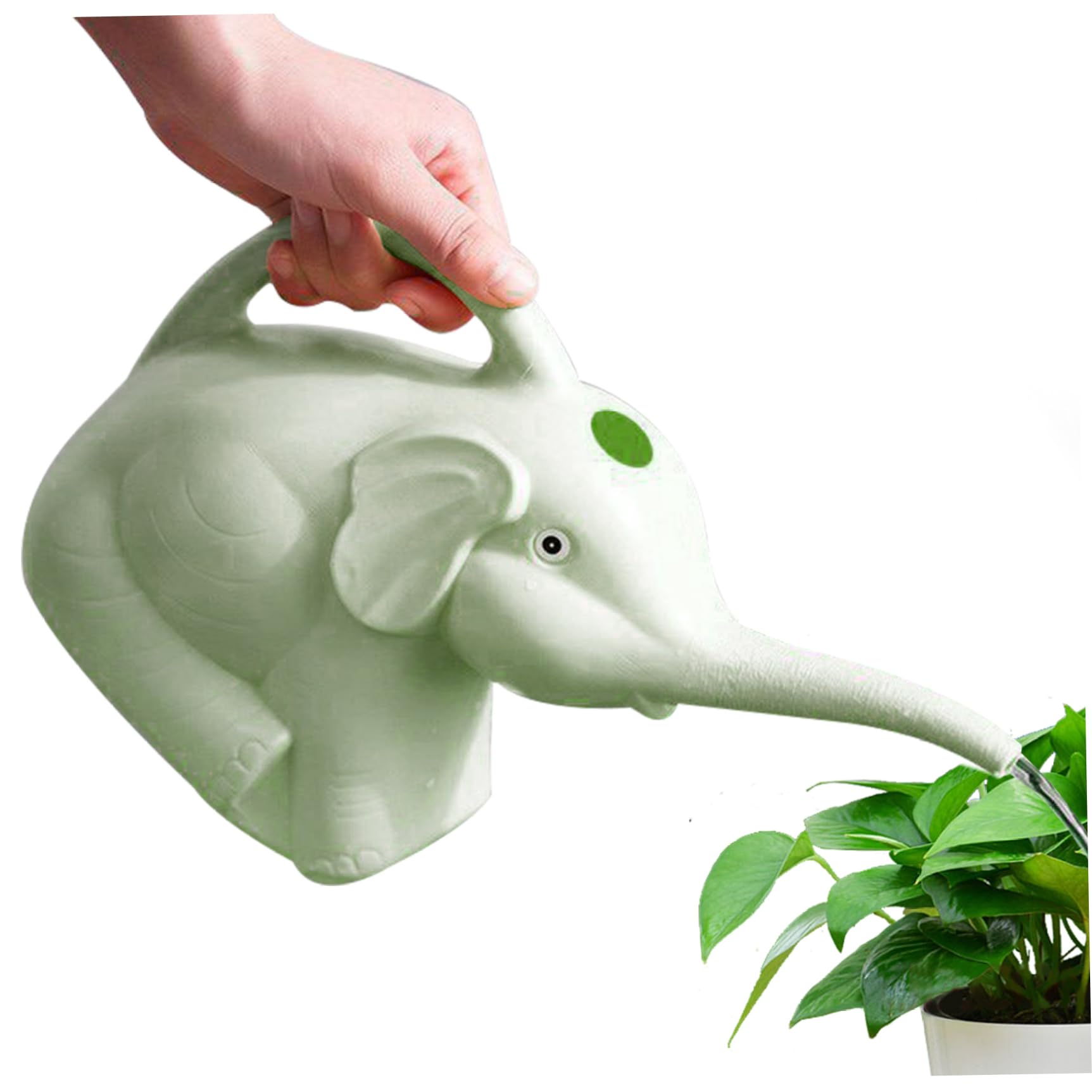 Arrosoir éléphant en PP robuste de 2L avec poignée ergonomique