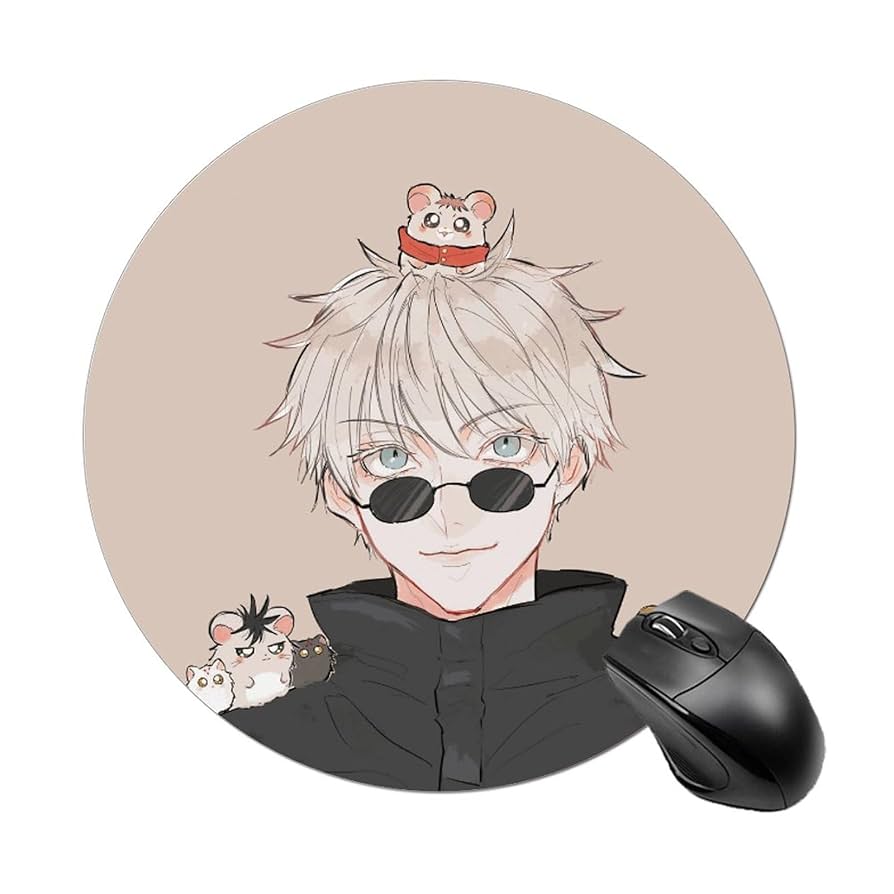 Amazon.co.jp: 呪術廻戦 五条 悟 マウスパッド 可愛い