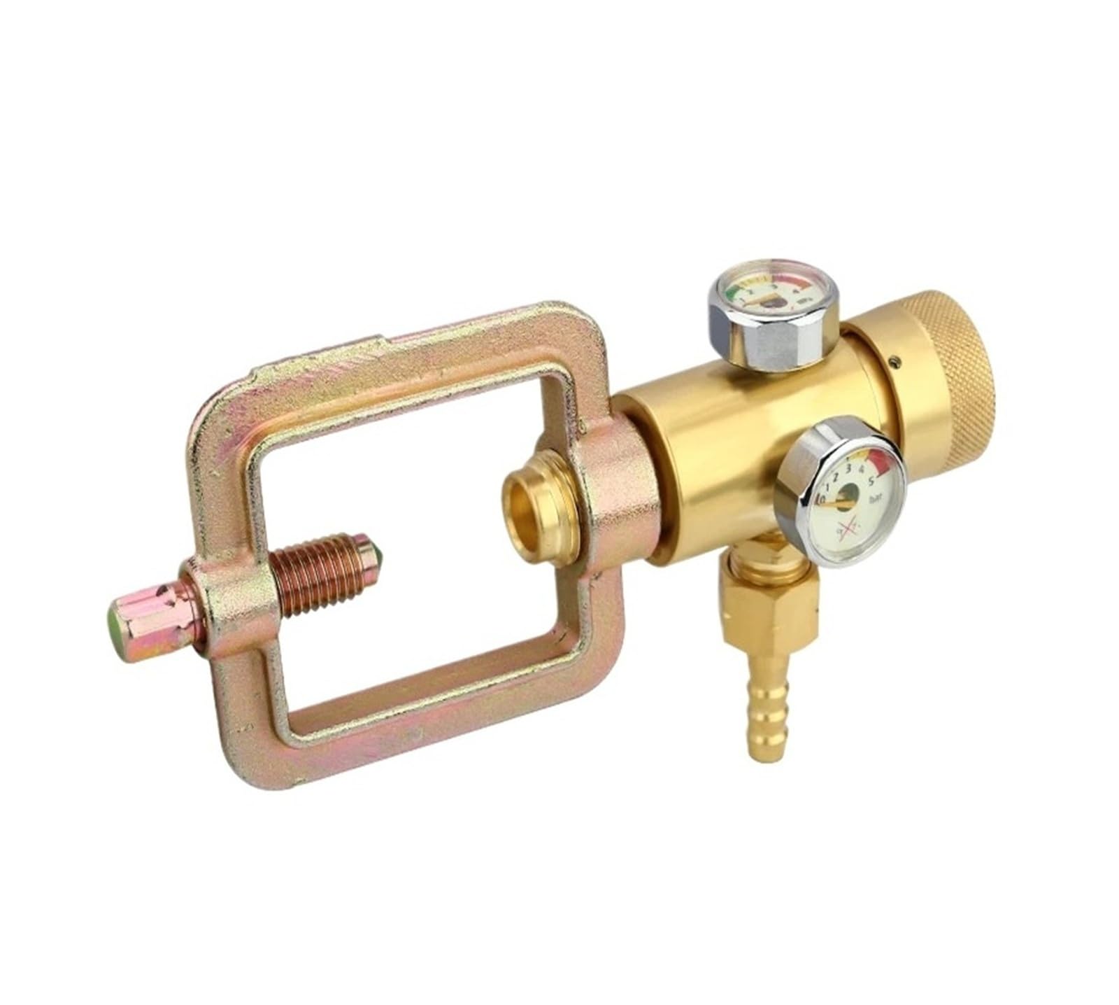 Vmvud Oxygen Meter Pressure Reducer All Copper Pressure Reducing Valve Pressure Gauge Propane Acetylene Meter Energy Saving Meter