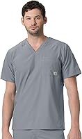 Vista 1 de Carhartt Scrubs C16113 Force Modern Fit V-Neck Top
