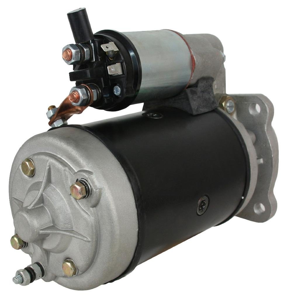 RAREELECTRICAL New Starter Motor Compatible with Massey Ferguson Tractor 390T 398 399 698 27479 27487 2707130 54293277 63227479 54293277 63227479